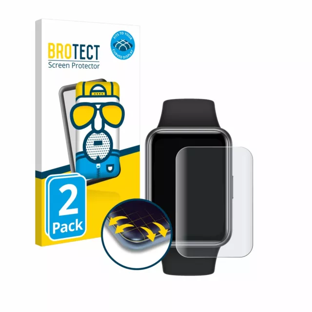 Protector Pantalla para Huawei Watch Fit 2 Full Cover Mate Pelicula Protectora