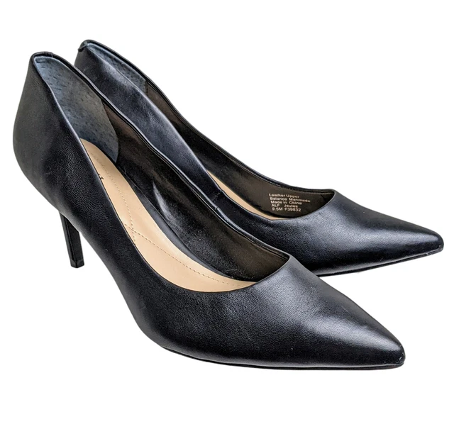 Alfani Step 'N Flex Jeules Women Shoes Size 9.5 M Pointed Toe Pumps Leather