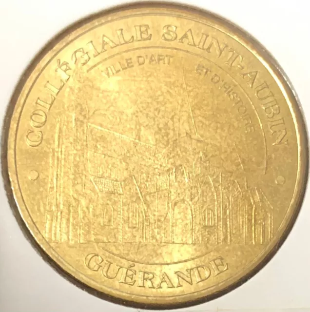 Mdp 2012 Guérande Collégiale Médaille Monnaie De Paris Jeton Tokens Medals Coins