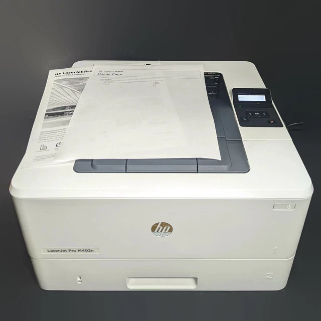 HP LASERJET PRO M402n Printer C5F93A *ONLY 2900 prints! W/ NEW black