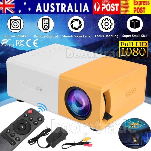 Mini Projector HDMI USB LED HD 1080P For Home Cinema Portable Pocket Projector