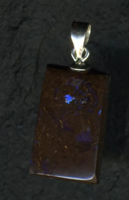 N°275- Pendentif Pendentif d'Opale Boulder d'Australie (Queensland ) de 11,55 ct