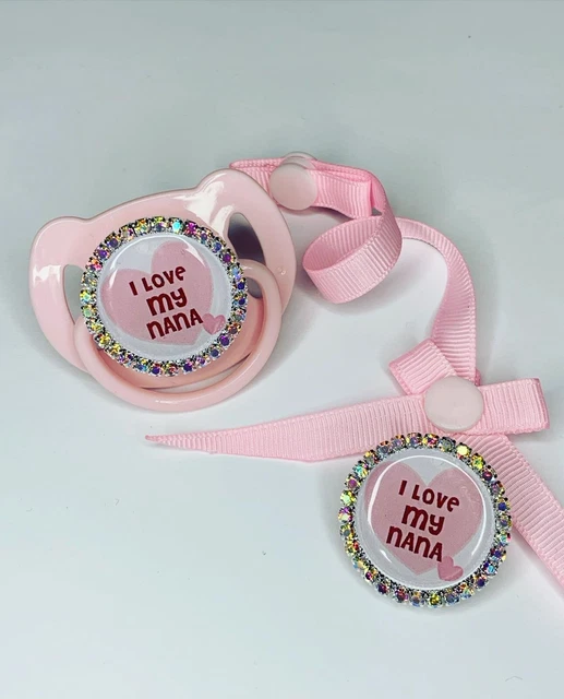 Mädchen rosa Scheinclip Kinderwagen Charm Designer Baby Chef silber weiß grau schwarz grau
