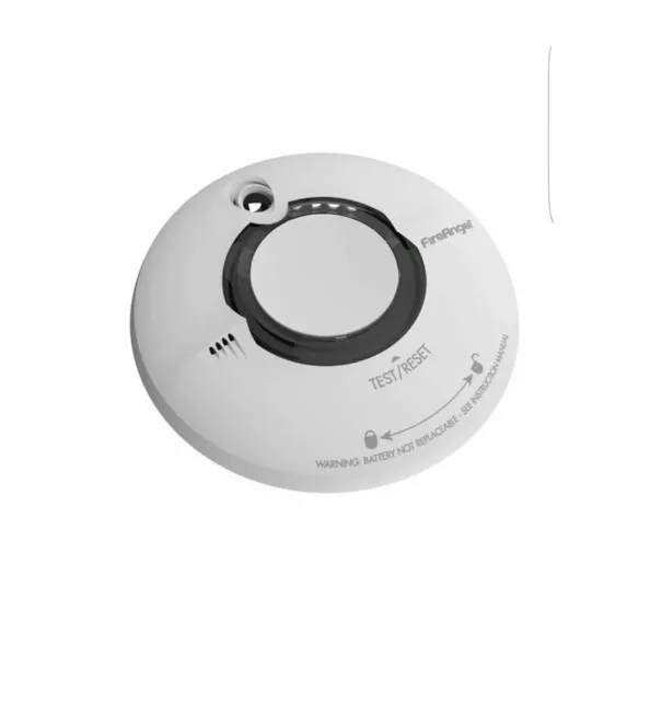 2 x FireAngel Wst-630t Wireless Interlink Smoke Alarms Expiry 2034 Detectors 2