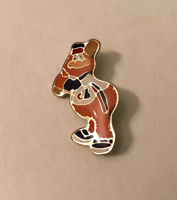 Vintage 1984 Montreal Expos Logo Youppi Mascot MLB Baseball Pin CBML Taiwan