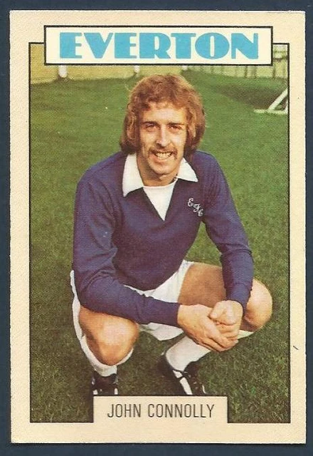 A &Bc 1973 Footballers #053-Everton-St Johnstone-John Connolly