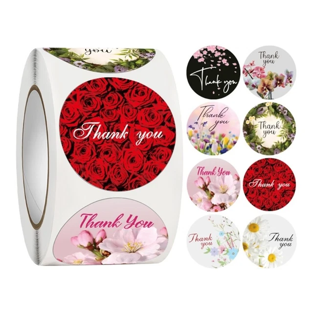 SELF-ADHESIVE LABELS VALENTINE s Day Sticker Thank You Label Sealing ...