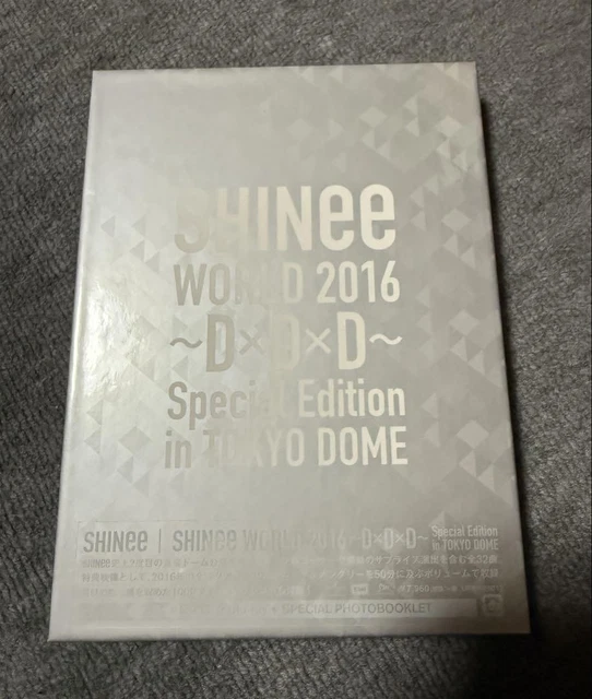 SHINEE WORLD 2016 D Blu-ray First Limited Edition Good From