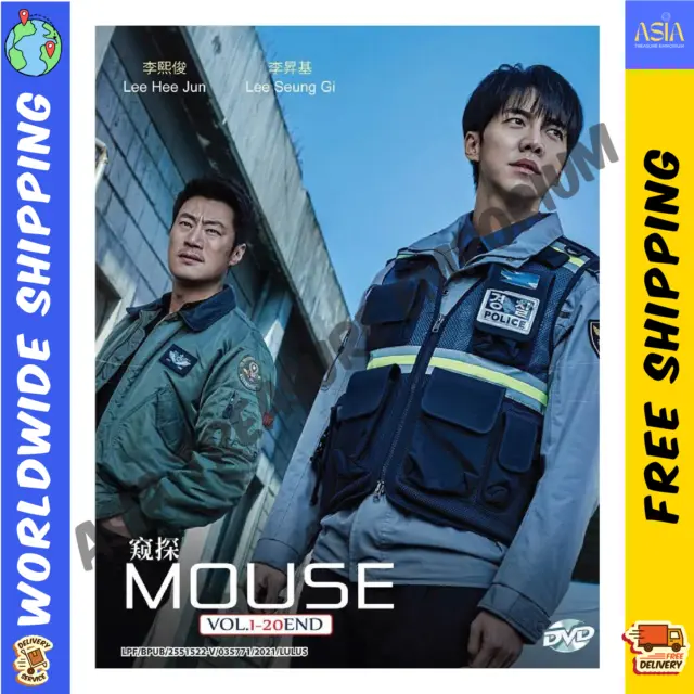 Korean Drama DVD MOUSE Volume 1-20 End English Subtitle All Region