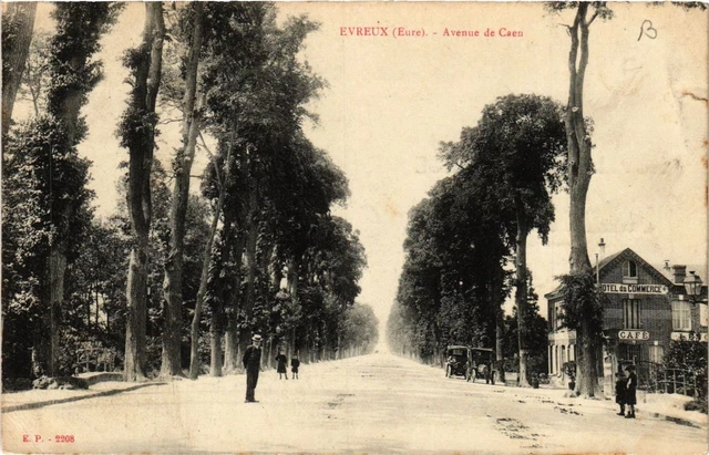 CPA EVREUX - Avenue de la Caen (656548)