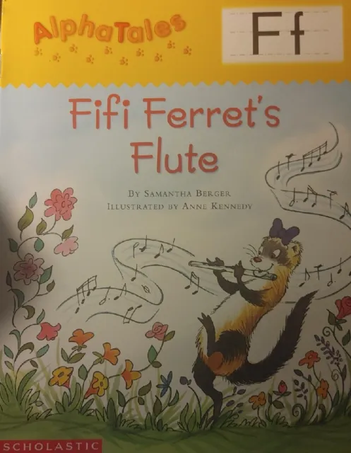 HarperCollins AlphaTales (Letter F: Fifi Ferret's Flute) X4