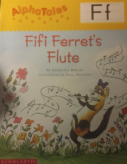 HarperCollins AlphaTales (Letter F: Fifi Ferret's Flute) X4