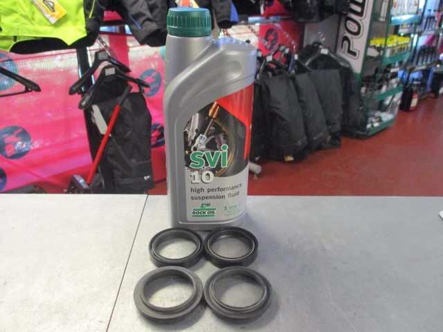 Motul Fork Oil Seal & Dust Seal Kit For Aprilia RS 125 (1992-2005) With Expert Oil