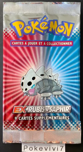 BOOSTER Block EX Pokemon EX RUBY & SAPPHIRE Empty / Empty / Open / NO CARDS!
