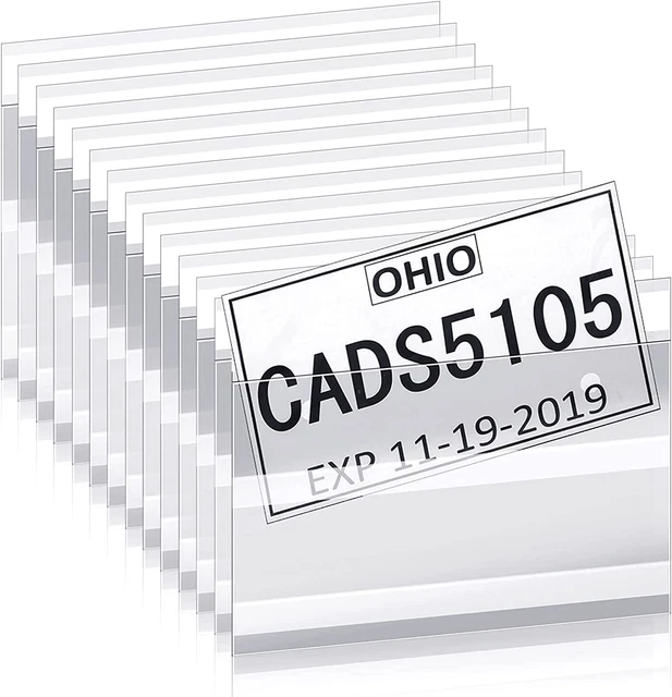 LICENSE PLATE HOLDER Temporary Tag Car Temporary License Plate