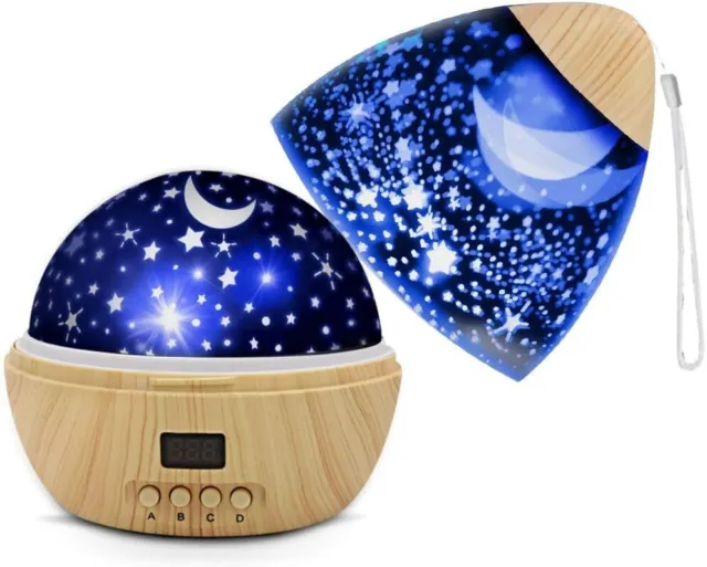DSAATN Star Projector Light for Bedroom with Super Timer (P246)
