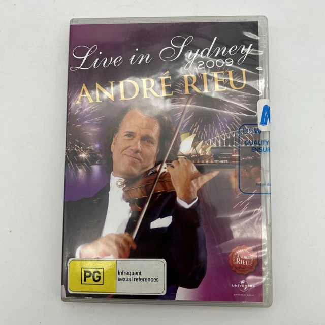 ANDRE RIEU LIVE in Sydney 2009 NEW SEALED Same Day Postage 9.90 PicClick AU