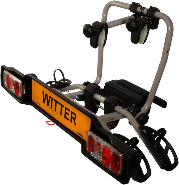WITTER TOWBARS ZX302 Clamp On 2 Bike Towbar Mounted Cycle Carrier