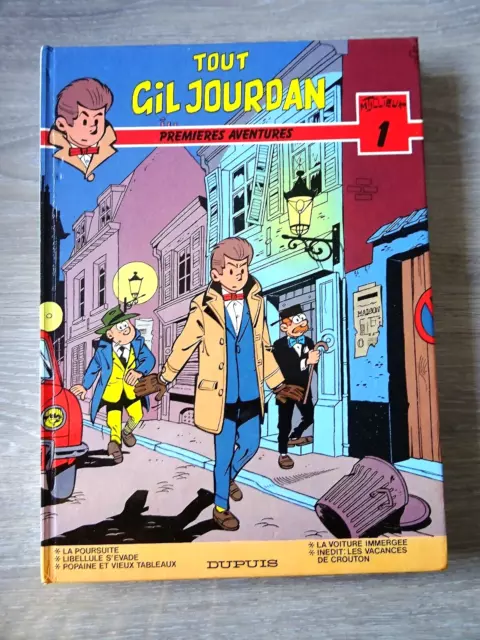 Bande Dessinée Tout Gil Jourdan Tome 1 Premières Aventures