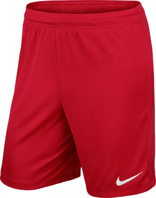 Shorts Football/ Soccer Nike Park Mens S- Xxl Uni Red Genuine Nike Product