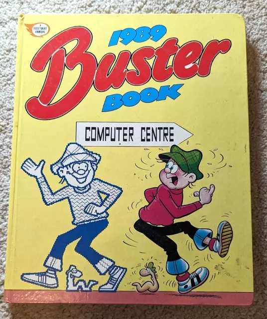 BUSTER BOOK 1989 UK vintage Comic Annual Excellent Condition UNCLIPPED