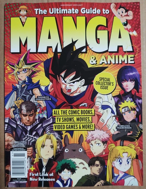 THE ULTIMATE GUIDE To Manga & Anime 2022 Magazine Centennial Media Book ...