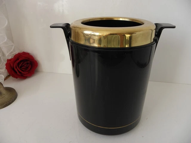 Raffreddatore spumante ALFI refrigeratore bottiglie refrigeratore vino nero oro con 2 batterie di raffreddamento