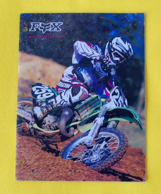 CATALOG VINTAGE MOTOCROSS Fox Racing Jt Supercross Dirtbike James