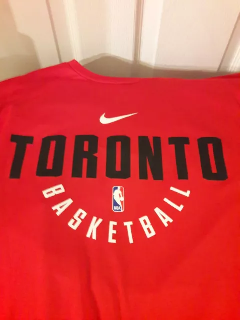 Nike Dri-Fit Toronto Raptors Team-Issued Long Sleeve Shirt CD2711