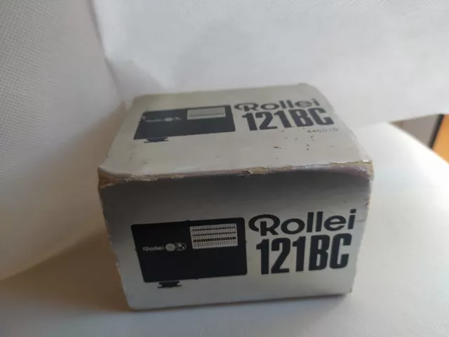 Vintage Rollei 121BC Shoe Mount Flash Mint Condition Untested
