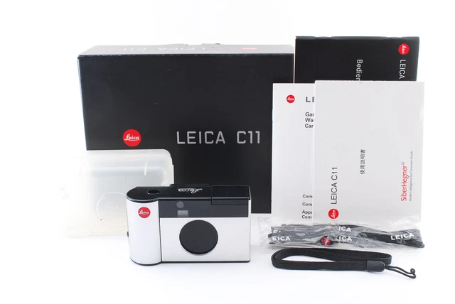 Read! [Exc+5 w/Box] Leica C11 Silver Point & Shoot APS Film Camera From JAPAN
