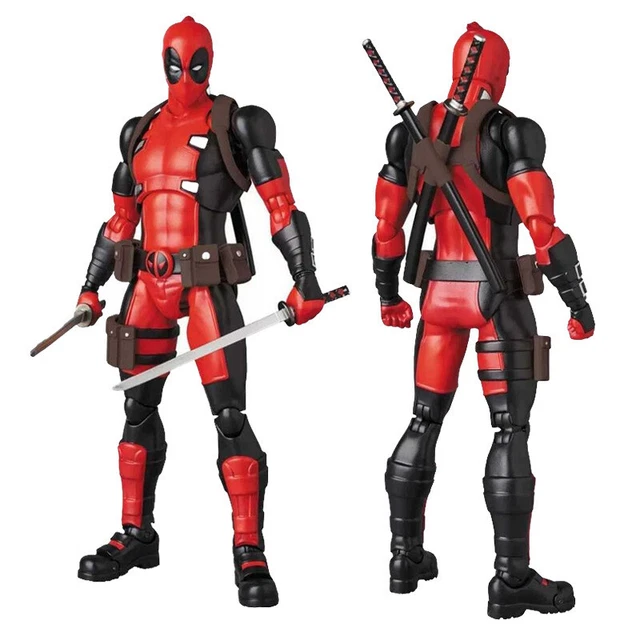 New Mafex No.082 DeadPool Gurihiru Art Ver 6in Action Figure Box Set