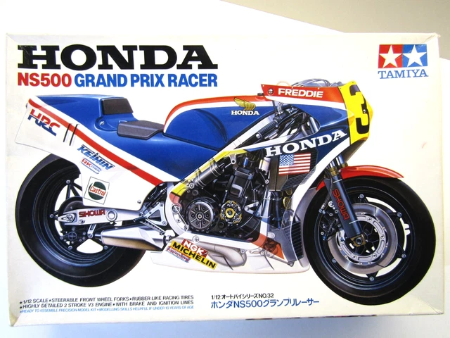 thumbnail image 2 of Tamiya 14121 1/12 Scale Model Kit – HRC Honda NSR500 '84 Grand Prix (Freddie Spencer) 2 of 5