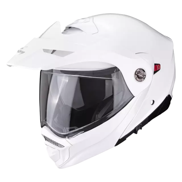 Scorpion ADX-2 Pearl White Adventure Helmet - New! Fast Shipping!