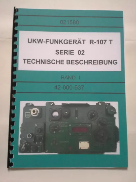 Nva Handbuch Ukw Funkgerät R 107T Digital