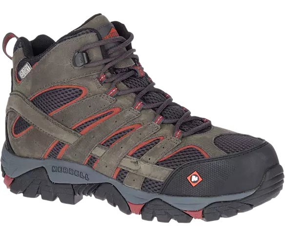 Merrell trailwork mid work boots shop