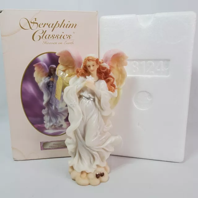 Seraphim Classics by Roman ARIANNA Winter's Warmth Angel Figurine 1998 #78124