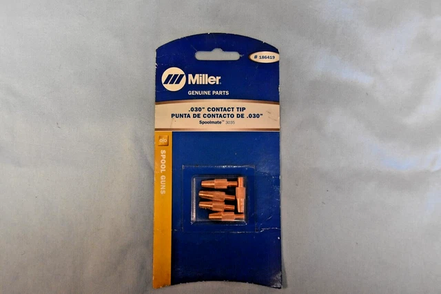 Miller Genuine Parts #186419 .030" Contact Tip Spoolmate 3035