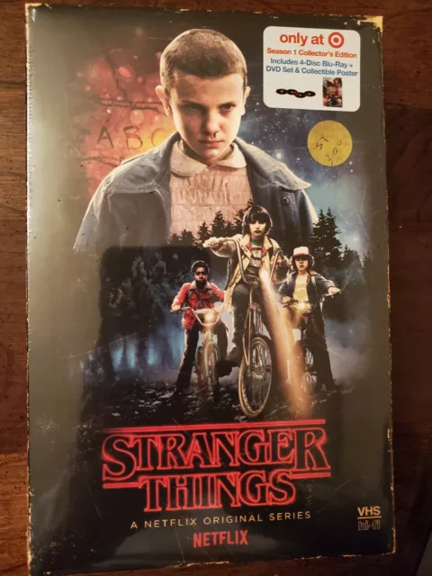 Stranger Things:Season 1 Blu-Ray/DVD Target Exclusive Collectors Edition, Sealed