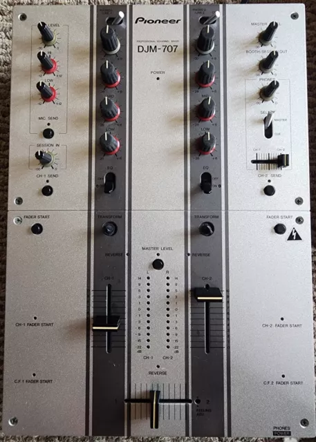 Pioneer DJM-707 （2channel scratch mixer） 高性能 