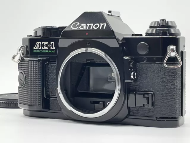 [ près De Mint ] Canon AE-1 Program Noir 35mm Corps Caméra À Film SLR Japon