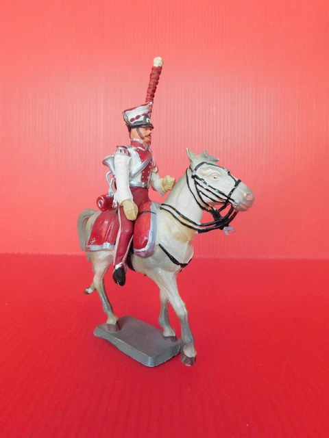 Trompette De Cavalerie Vintage '1er Chevau-Légers Lanciers' - Marque Starlux - Occasion