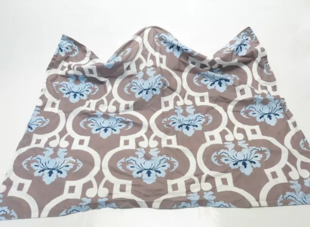 Bebe Au Lait brown n blue Print Nursing Cover BE3A0319
