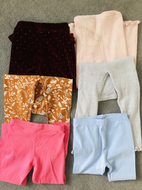 ❤️Enorme pacchetto di leggings per ragazze età 3-4 anni X17 paia❤️ 11