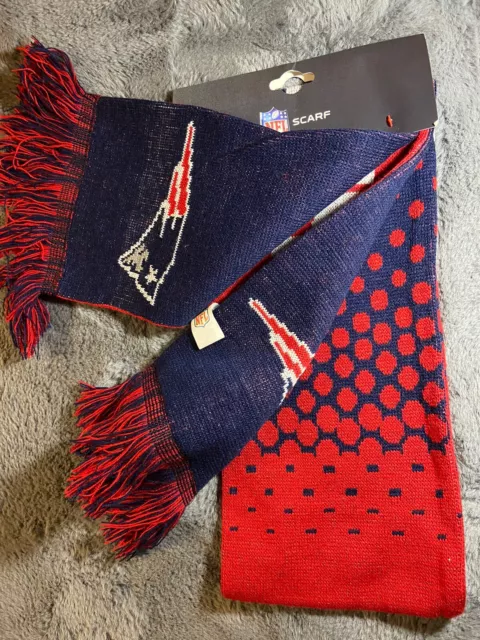 Sciarpa Nuova England Patriots Ufficiale American Football Club Nfl Squadra Maglia Dissolvente