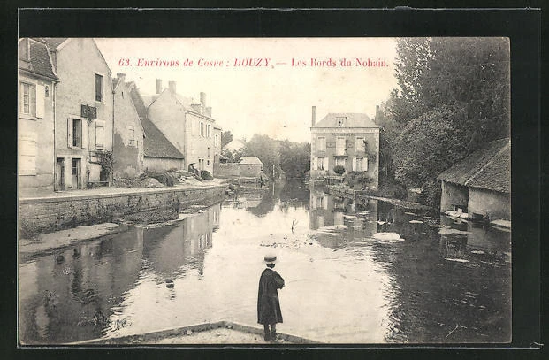 CPA Douzy, Les Bords du Nohain