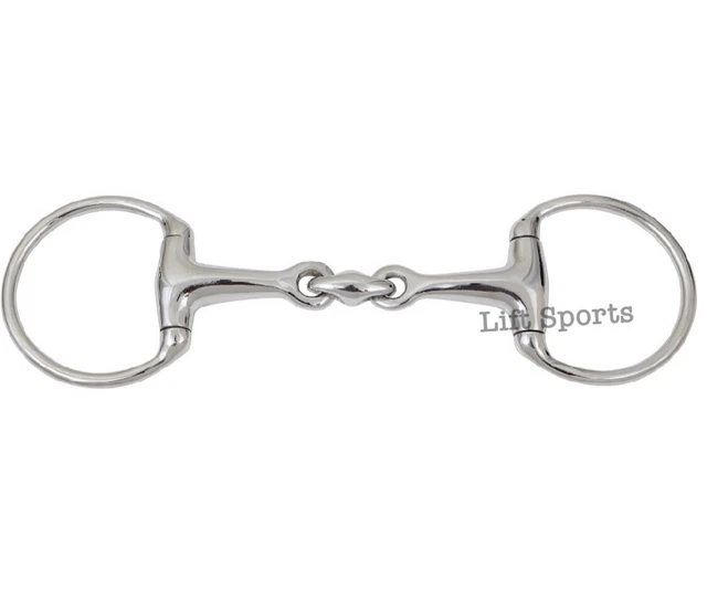 Morso Per Cavallo Elevator Bit In Acciaio Inox &ndash; Con Collegamento Ovale, Per Salto Ostacoli