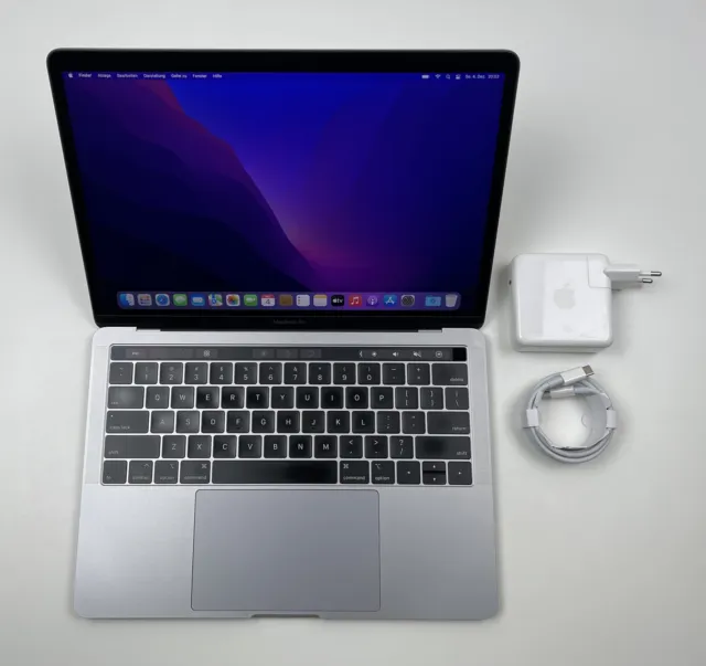 Apple MacBook Pro Retina TouchBar 13,3“ i5 2,4 Ghz 512 GB SSD 16 GB QWERTY 2019