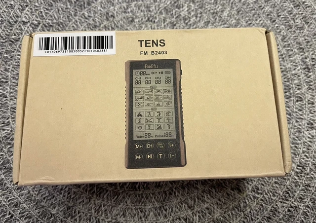 TENS Unit Belifu TENS & EMS Device FM-B2403 Muscle Stimulator