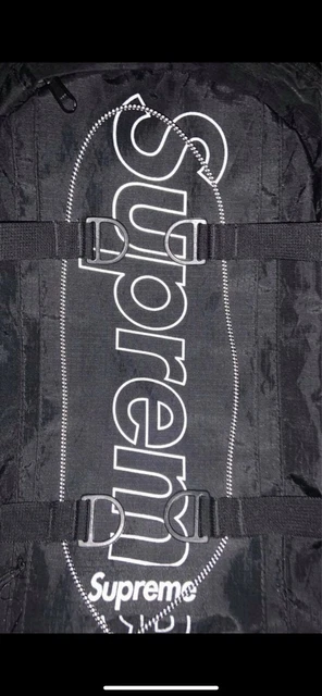 AUTHENTIC SUPREME BACKPACK (FW18) Black - Fast Shipping